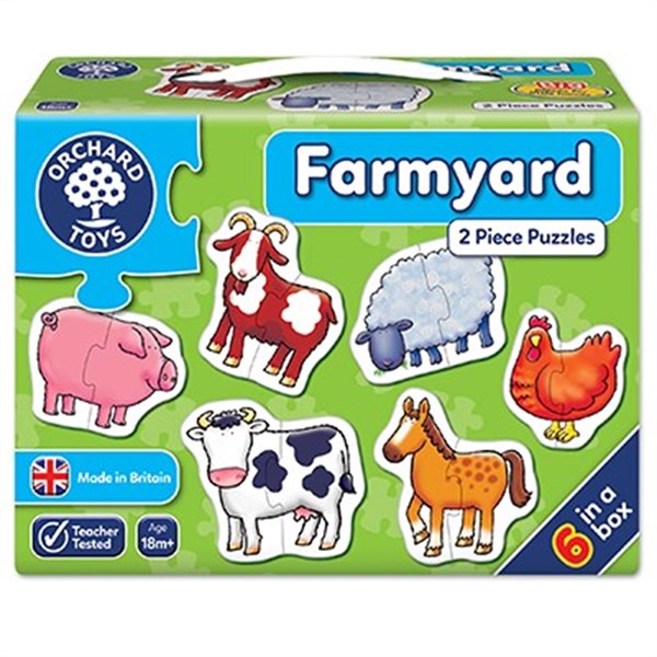 Farmyard 2 Parçalı Puzzle