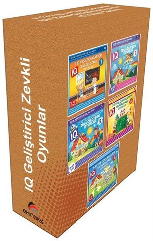 9-12 Yaş ve Üstü Çocuklar İçin Zeka Geliştiren Oyunlar 5 Kitap