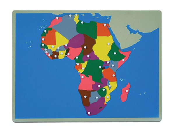 AFRİKA HARİTASI PAZIL NEW AFRICA PUZZLE MAP
