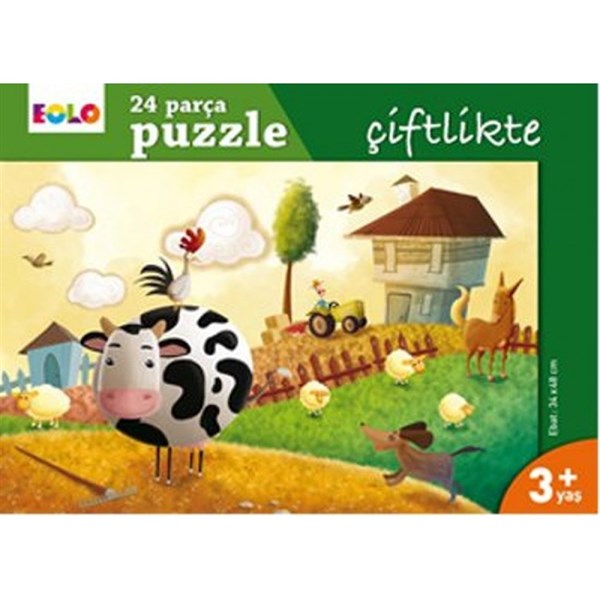 Eolo 24 Parça Puzzle - Çiftlikte