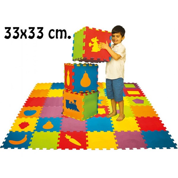 EVA Puzzle 33x33cm x 7mm RAKAMLAR