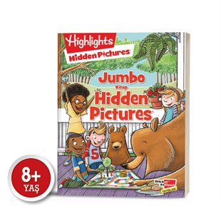Jumbo Kitap Hidden Pictures Dikkat Geliştirme Serisi
