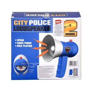 Pilli Polis Megafonu 15 cm